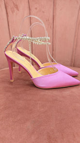 SANDALO STRASS GLICINE